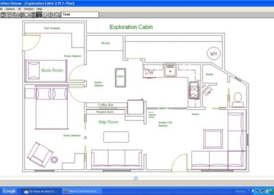 This is an image of Exploration Cabin's Floor Plan